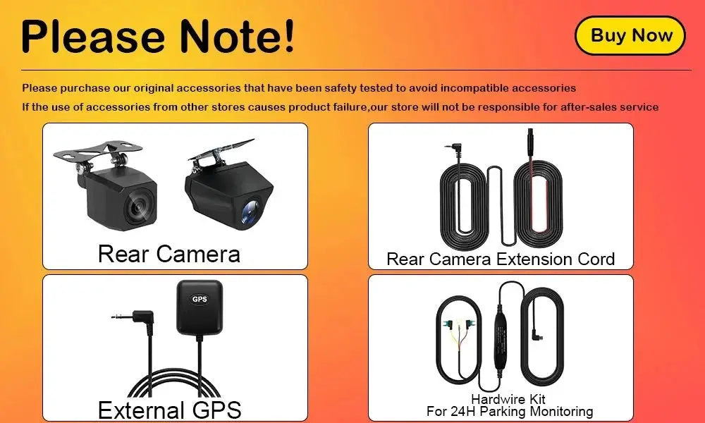 Ultra HD 4K Car Dash Cam With WIFI DVR Night Vision 24H Parking GPS - stepyours.com