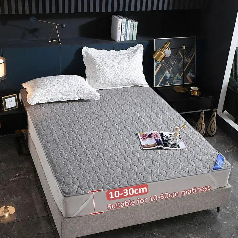 Waterproof King Size Quilted Mattress Protector Pad