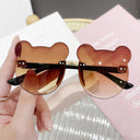 Adorable Cartoon Bear Sunglasses for Kids UV400 Protection