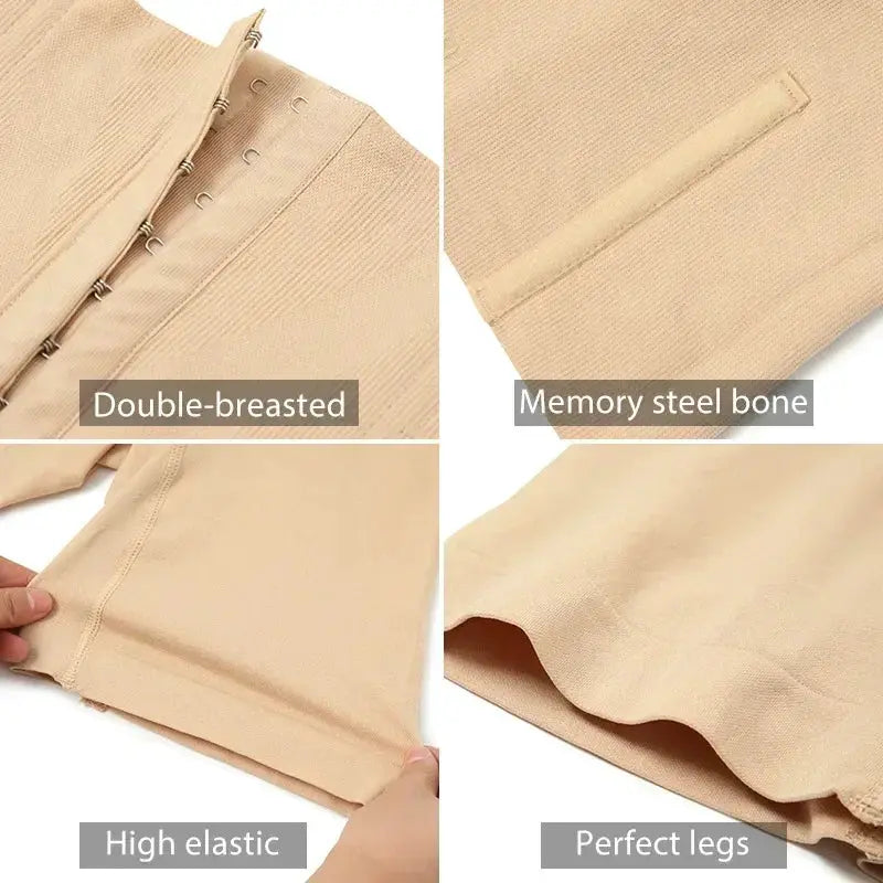 High Waist Slimming Shapewear With Adjustable Straps