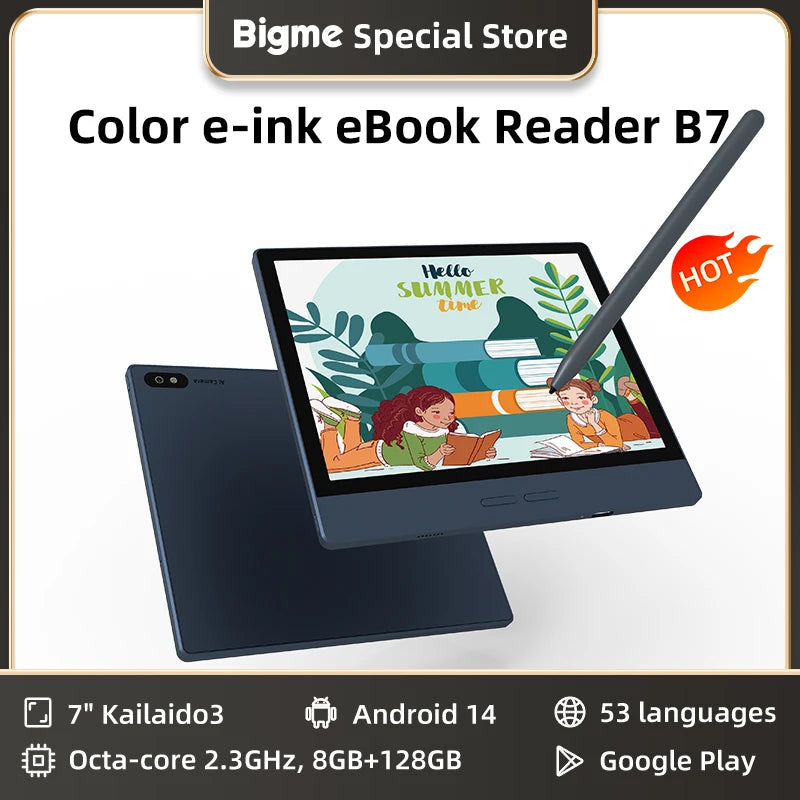 Bigme Ebook Reader B Inch