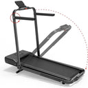 Under Desk Walking Pad Treadmill 0.6-7.5 MPH Manual Incline Boost