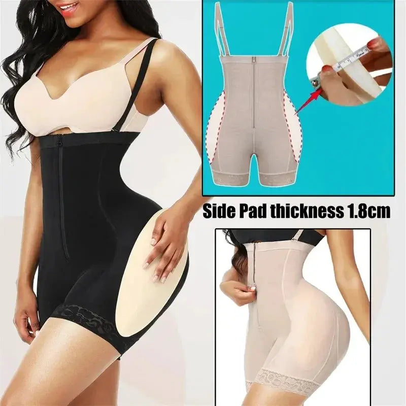 Colombianas Hip Pads Shapewear Butt Lifter Tummy Control