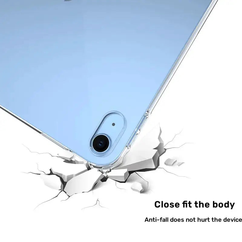 For iPad A16 10th Case Ultra Thin Transparent Protective Case for iPad Air 5/4 Soft Silicone Cover for pro 11 2022 2021 Funda