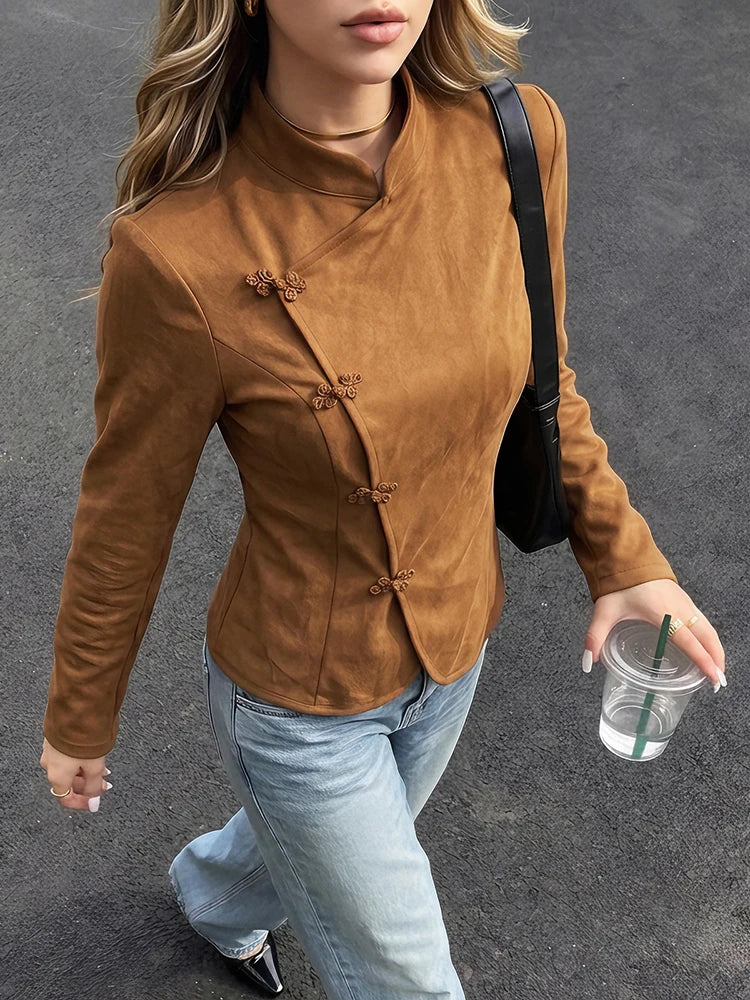 NIBBER Turtleneck Fashion Jacket