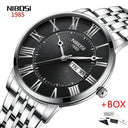 NIBOSI Men's Waterproof Sport Watch Stylish Quartz Timepiece