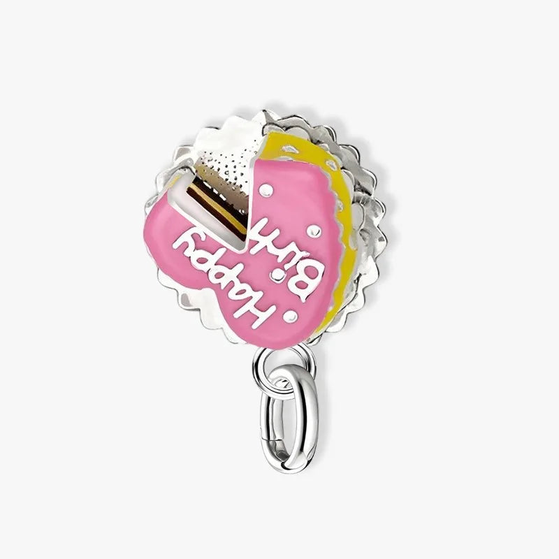 Adjustable Silver Heart Pendant Charm