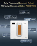 ABIR WD8 Robot Window Vacuum Cleaner With Dual Water Spray