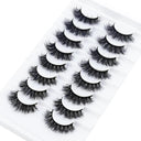 3D Mink Fluffy Eyelashes Variety Pack for Eye Looks