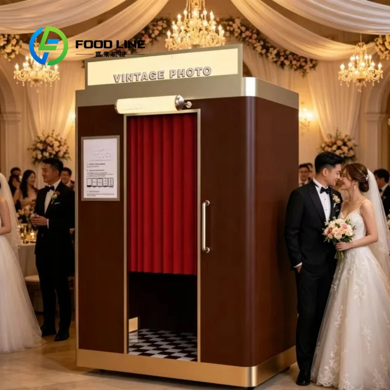 Wooden Touchscreen Photo Booth