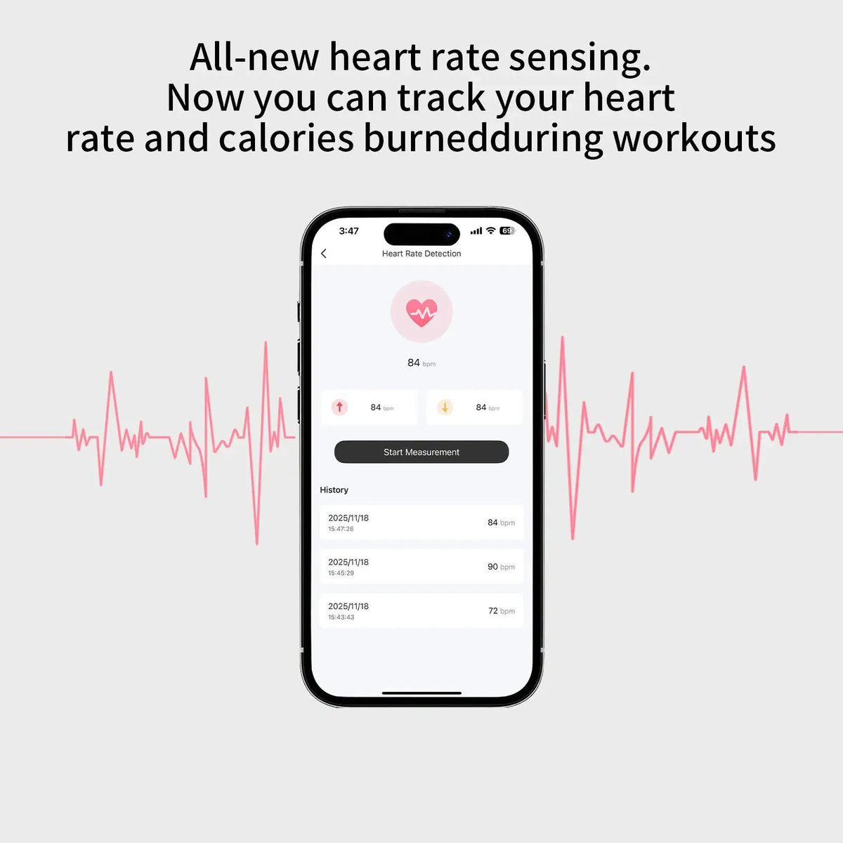 2026 New Air 3【 Pro 3 】 Bluetooth Wireless Earbuds with Heart Rate Monitoring, Active Noise Cancellation Headphones, Waterproof for Daily Use, For IPhone IOS Smartphone, Gaming /Sports /Fitness Earphones.