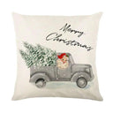 Cozy Linen Pillow Cover for Winter Decor