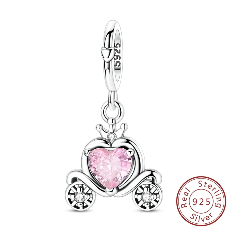 Sterling Silver Charm Pendant Sun