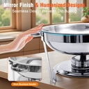Pack Chafing Dish Buffet Set Stainless Steel With Food Pan
