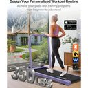 Space Saving Home Office Treadmill Incline Foldable Handlebar