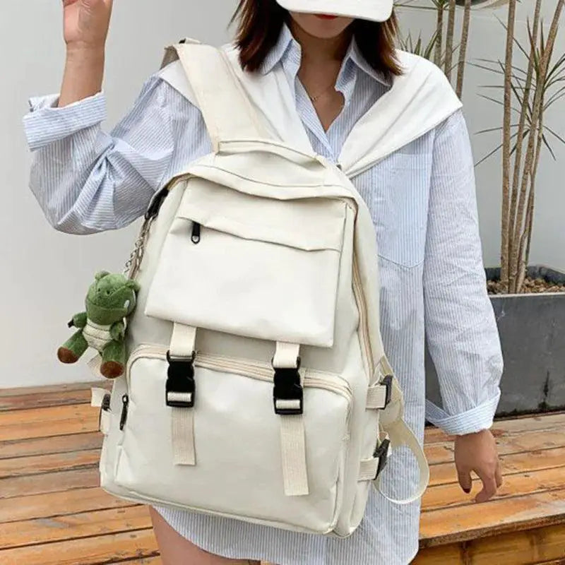 Preppy Style Large Capacity Unisex Travel Backpacks