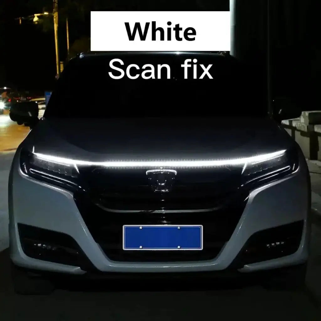 Car LED Daytime Running Light Scan Starting Car Hood Decorative — product view 8