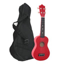 21 Inch Wood Ukulele 4 Strings For Kids Gift Multi Color