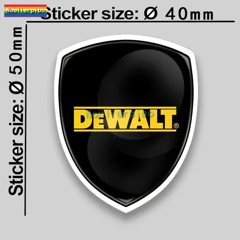 Creative Brand 3D Gel Stickers for Bikes Unique Decals