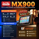 Autel MaxiCheck MX900 Car Diagnostic Tools Automotive Scanner, Pre&Post Scan, DoIP CAN FD, WIFI Print Upgraded of MK808S MX808S