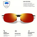 Polarized Sunglasses - Frameless 11g TR90