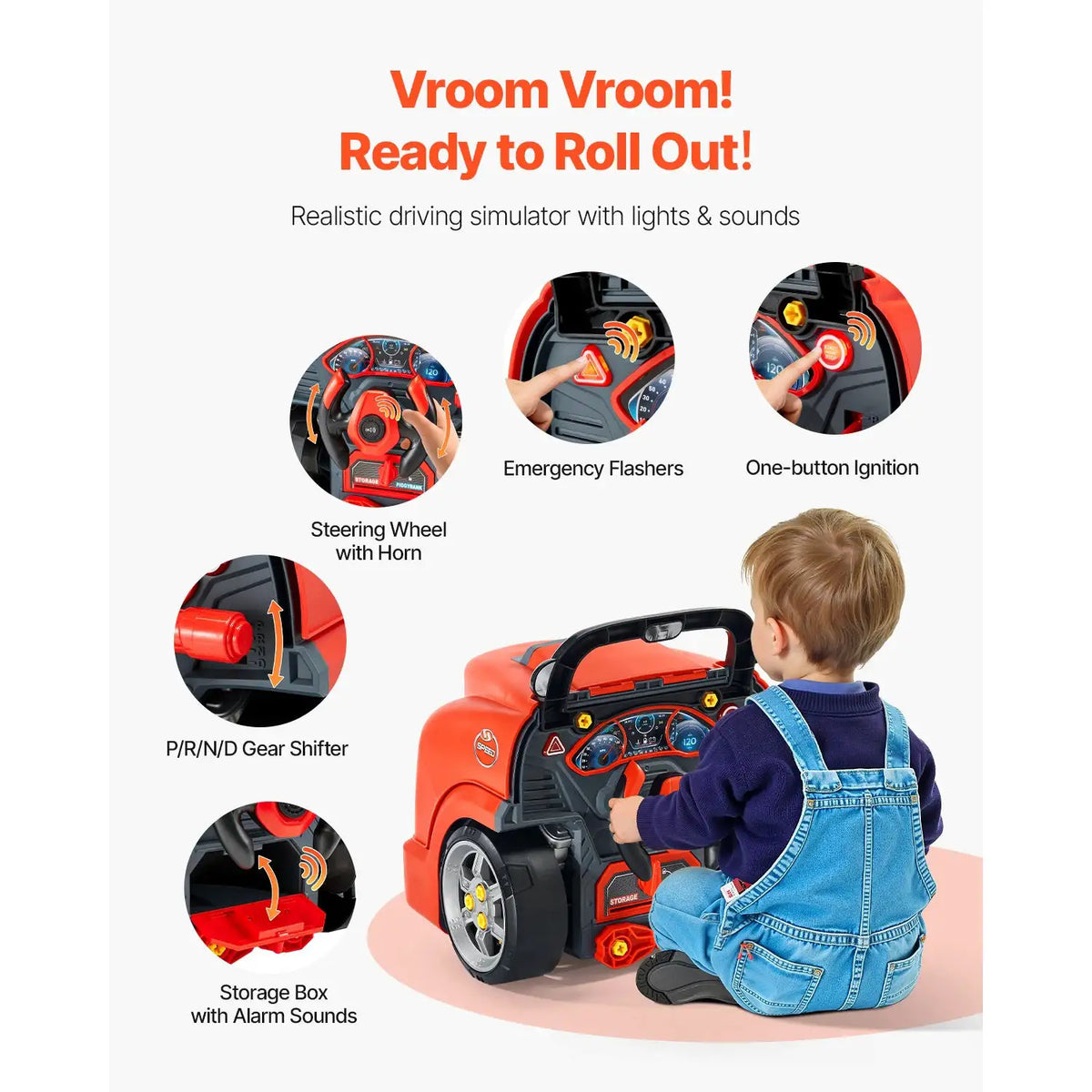 Kids Mechanic Car Repair Toy Set — product view 4