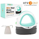 HTVRONT Auto Off Mini Heat Press for HTV