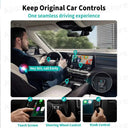 Ottocast 2 in 1 Mini Pico Wireless CarPlay and Android Auto Adapter Smart Button Hook