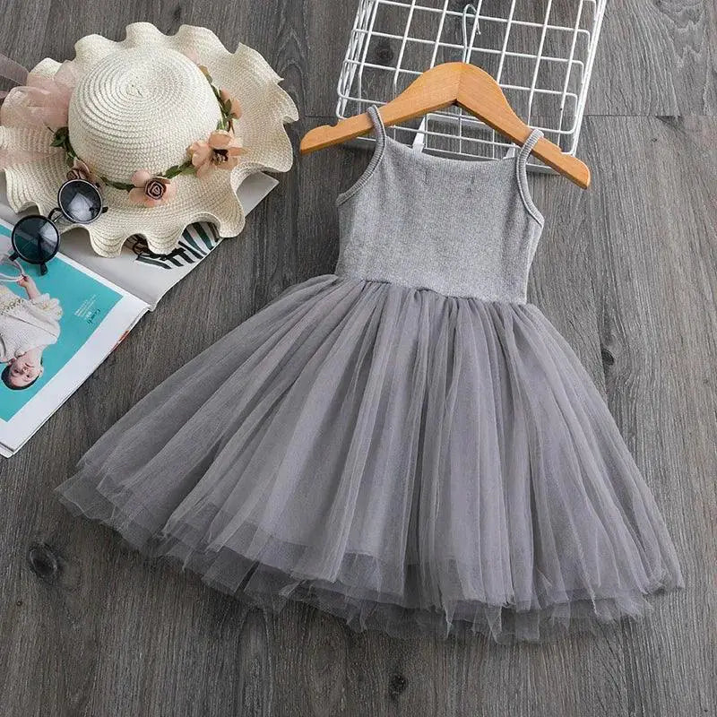 Shimmering Sequin Princess Dress Party Outfit for Girls