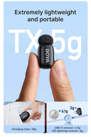 Clear Audio Lavalier Mic for On The Go