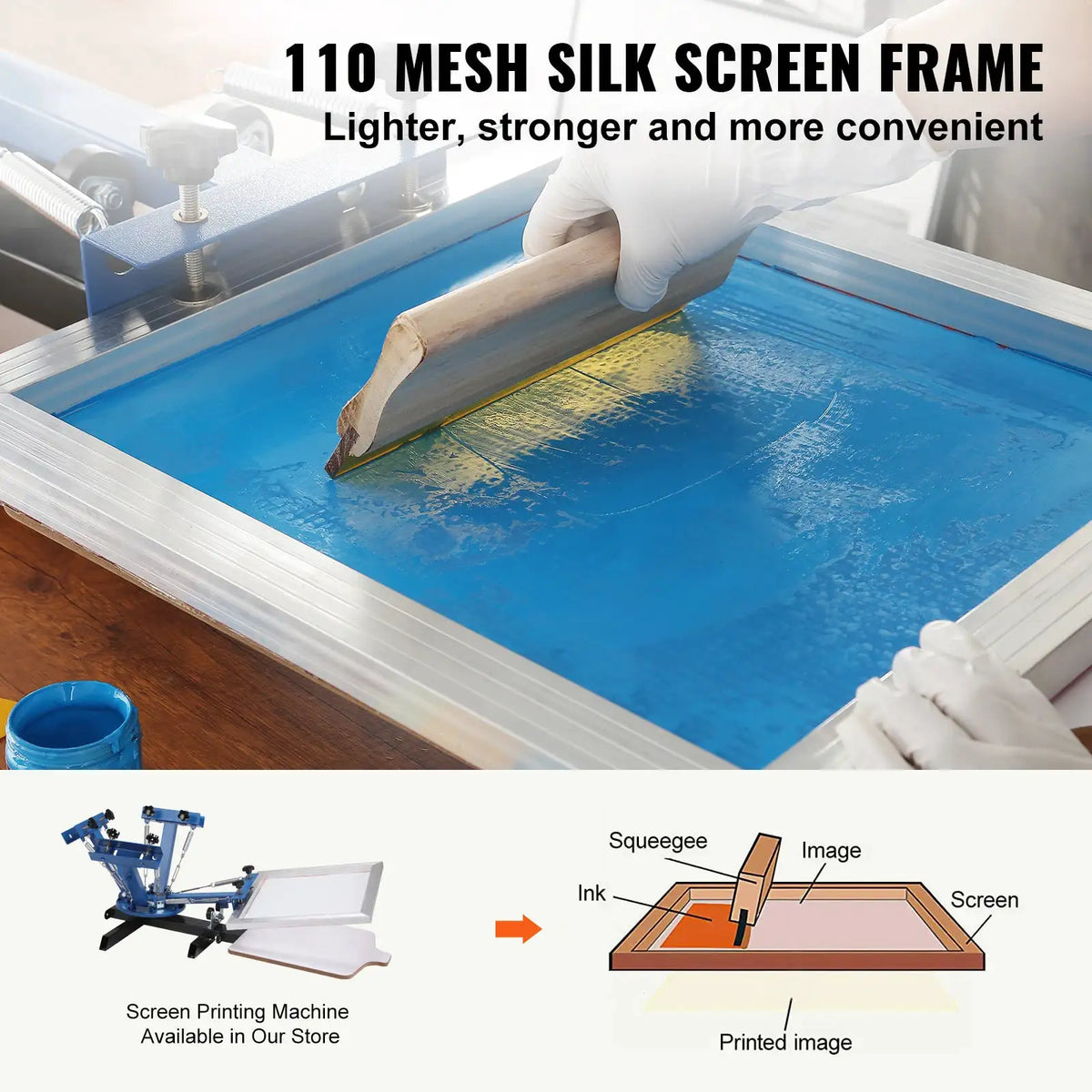 Aluminum Silk Screen Printing Frame — product view 3