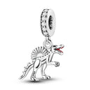 Sterling Silver Fire Dragon T-rex