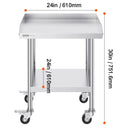 SucceBuy Stainless Steel Work Table