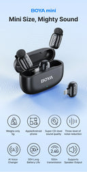 Clear Audio Lavalier Mic for On The Go