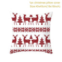 Cozy Merry Christmas Cushion Cover for Holiday Decor Gifts