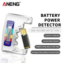 ANENG Universal Battery Tester - LCD Display Tool for Volt Capacity
