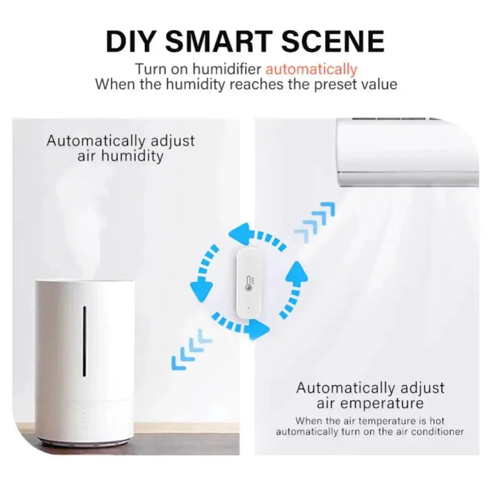 Smart Temperature and Humidity Sensor for Home Security