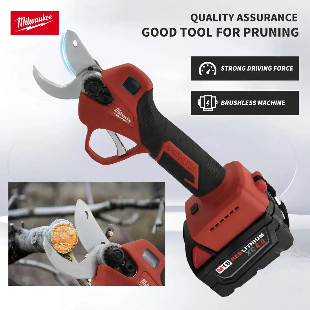 Milwaukee Cordless Electric Pruning Shears 18V Battery - product image 6