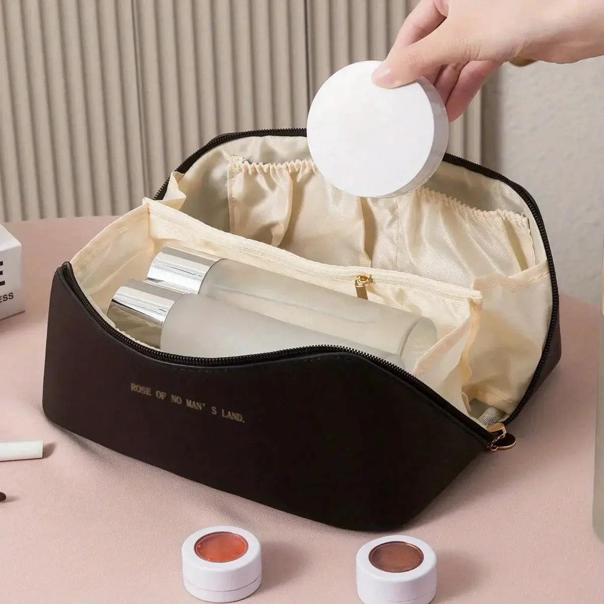 Luxury Makeup Organizer Bag For Women Toiletry Kit Pouch - OurLum.com