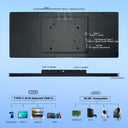 Wisecoco 12.3/11.3''Touch Portable Monitor Stretched Bar Screen Gaming Monitor Not Support AMD Integrated Graphics