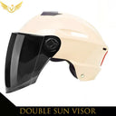 V Electric Scooter Helmet Summer V Chopper Motorcycle