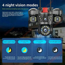 Auto Tracking Outdoor IP Cam for Smart Homes 4K HD