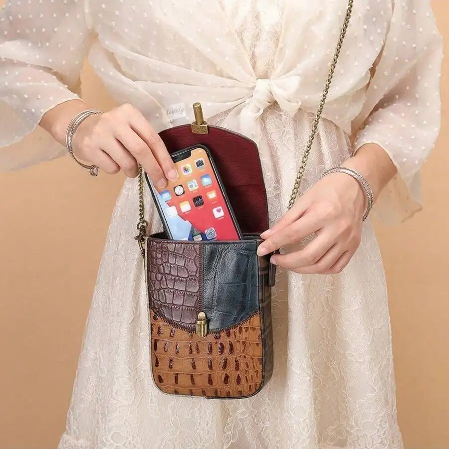 Genuine Leather Bag Female Niche
