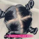 360 HD Lace Front Wig Brazilian Remy Bone Straight 13x4/13x6