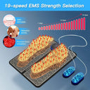Rechargeable Electric Foot Massager Pad Electrostimulator Massage Mat EMS Muscle Massager Relax Feet Massage Fitness Massager