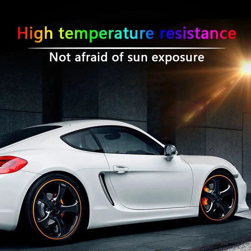Car Rim Guard Tire Protection Strip For Stylish Safety
