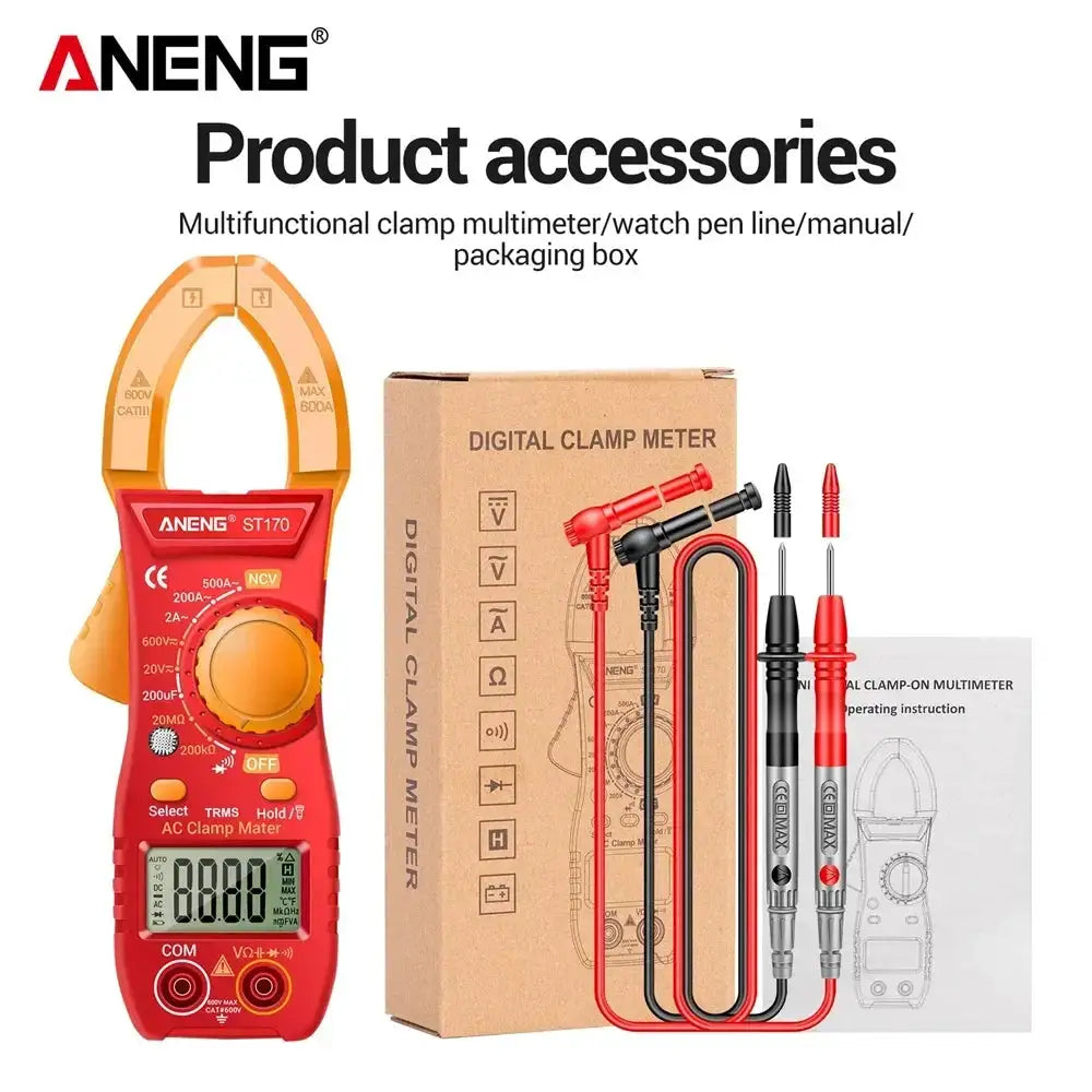 ANENG Large Screen Clamp Meter — product view 9