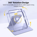 Magnetic Case For Ipad Pro 13 11 12.9 2024 360 Rotation Cover