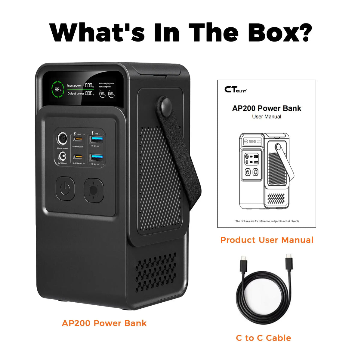 Ctolity Portable Power Station Portable — product view 7