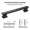 Matte Black Handles Rust Proof Pack